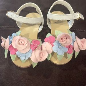 Beautiful Janie and Jack girl sandals